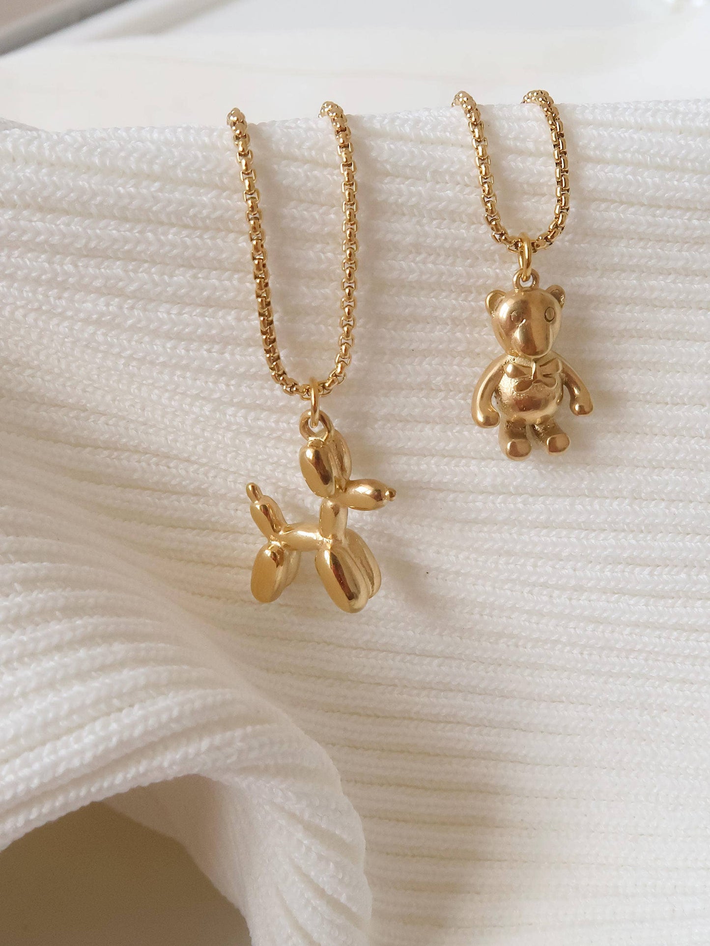 Teddy Bear Necklace