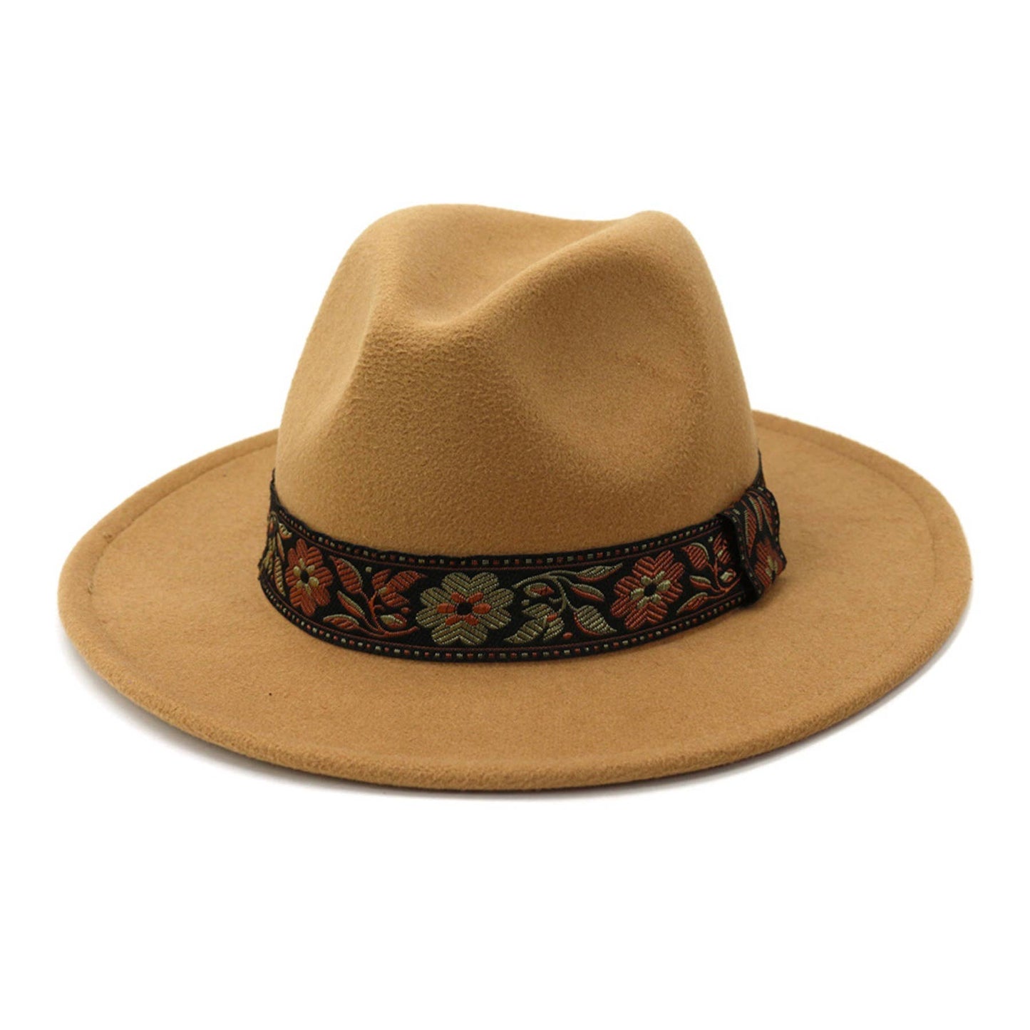 Cowboy Hat with Floral Hatband - JONA