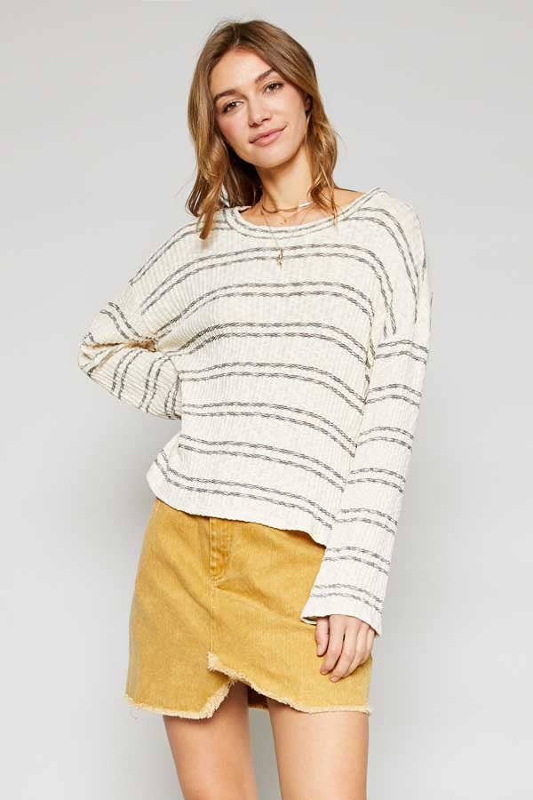 Lea Washed Twill Mini Skirt