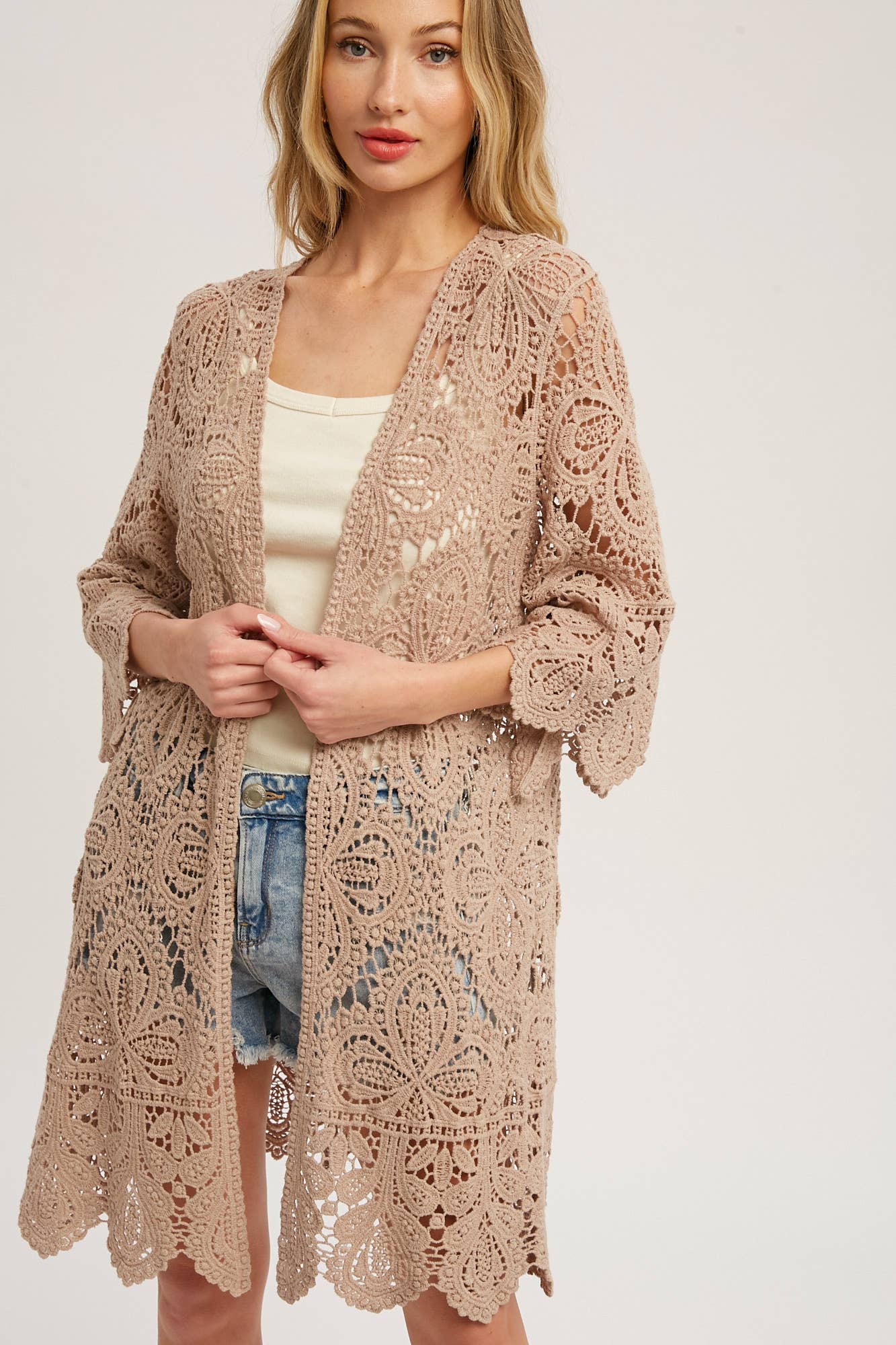 Crystal Crochet Carigan