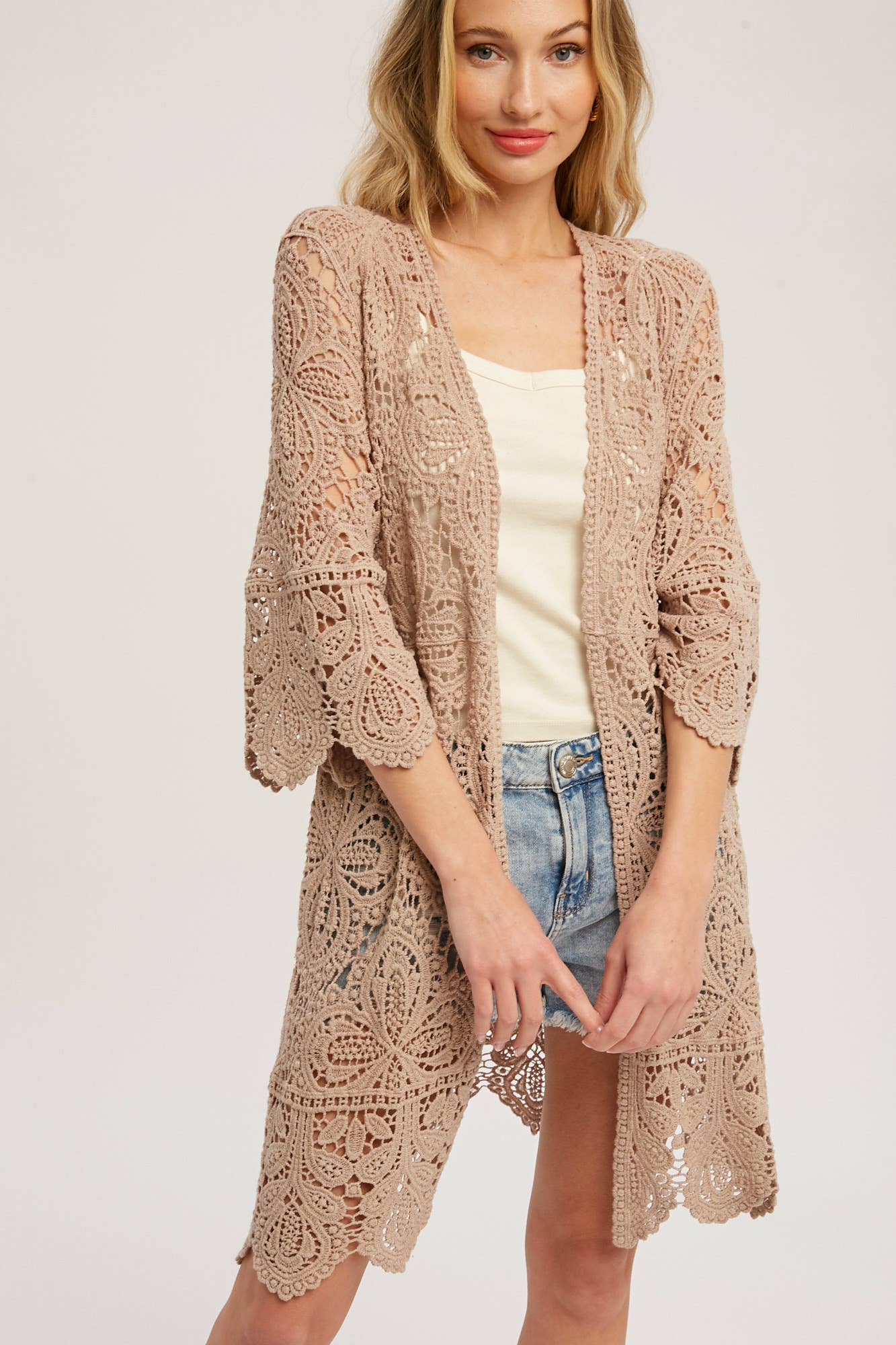 Crystal Crochet Carigan