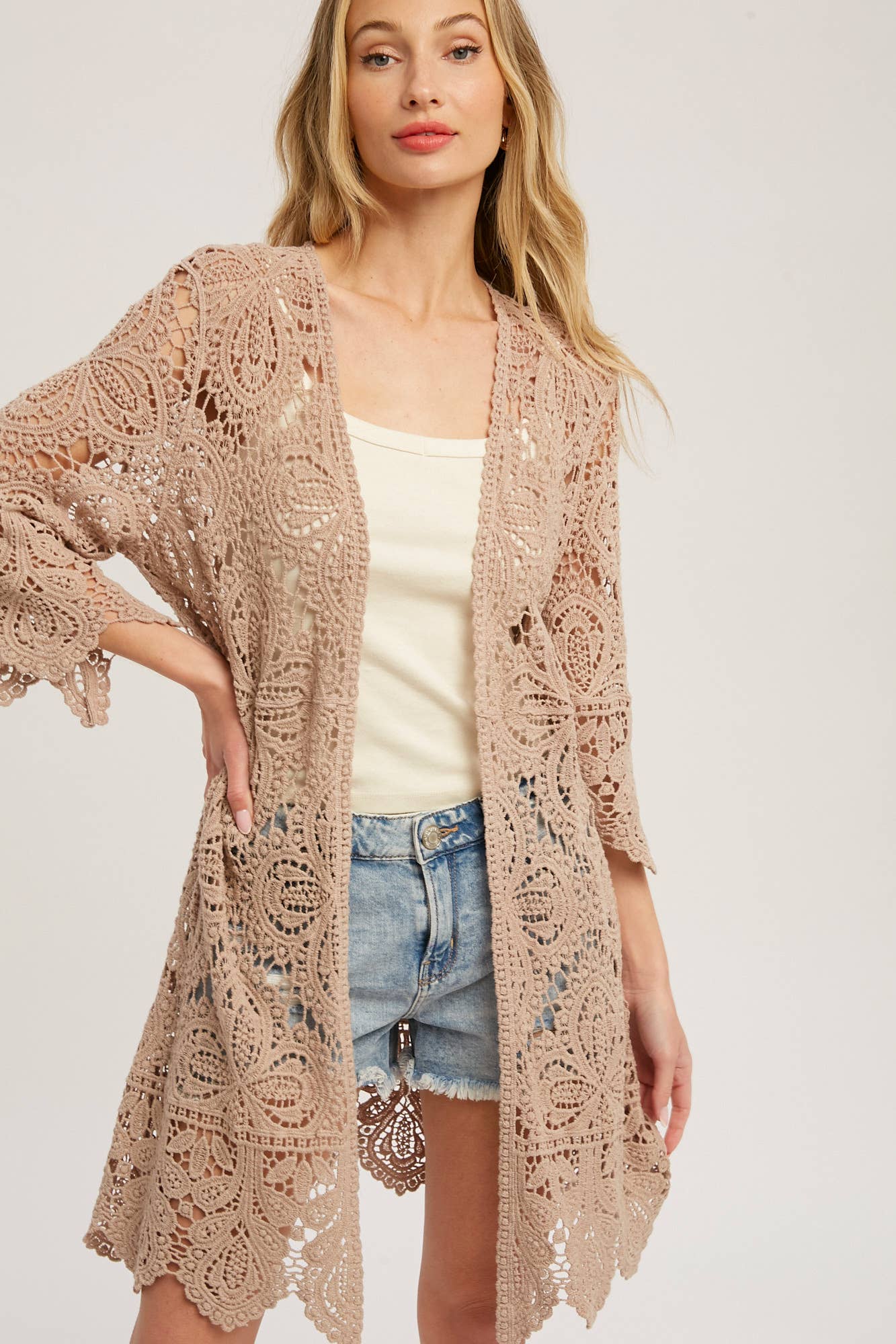 Crystal Crochet Carigan