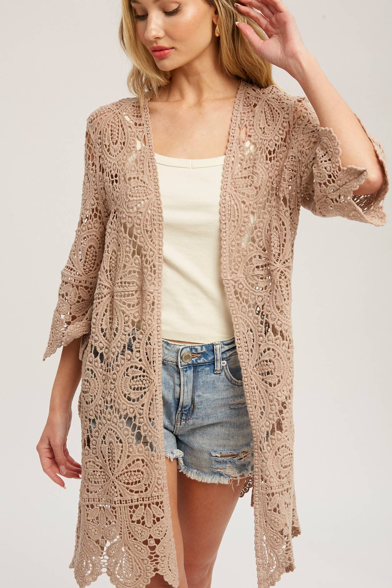 Crystal Crochet Carigan